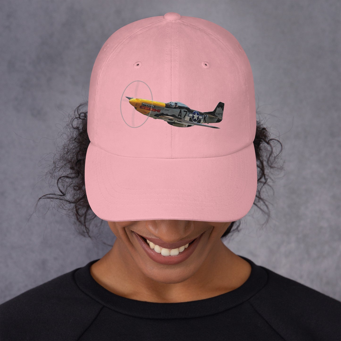 P-51 WW2 warbird airplane fighter dad hat mighty shirt