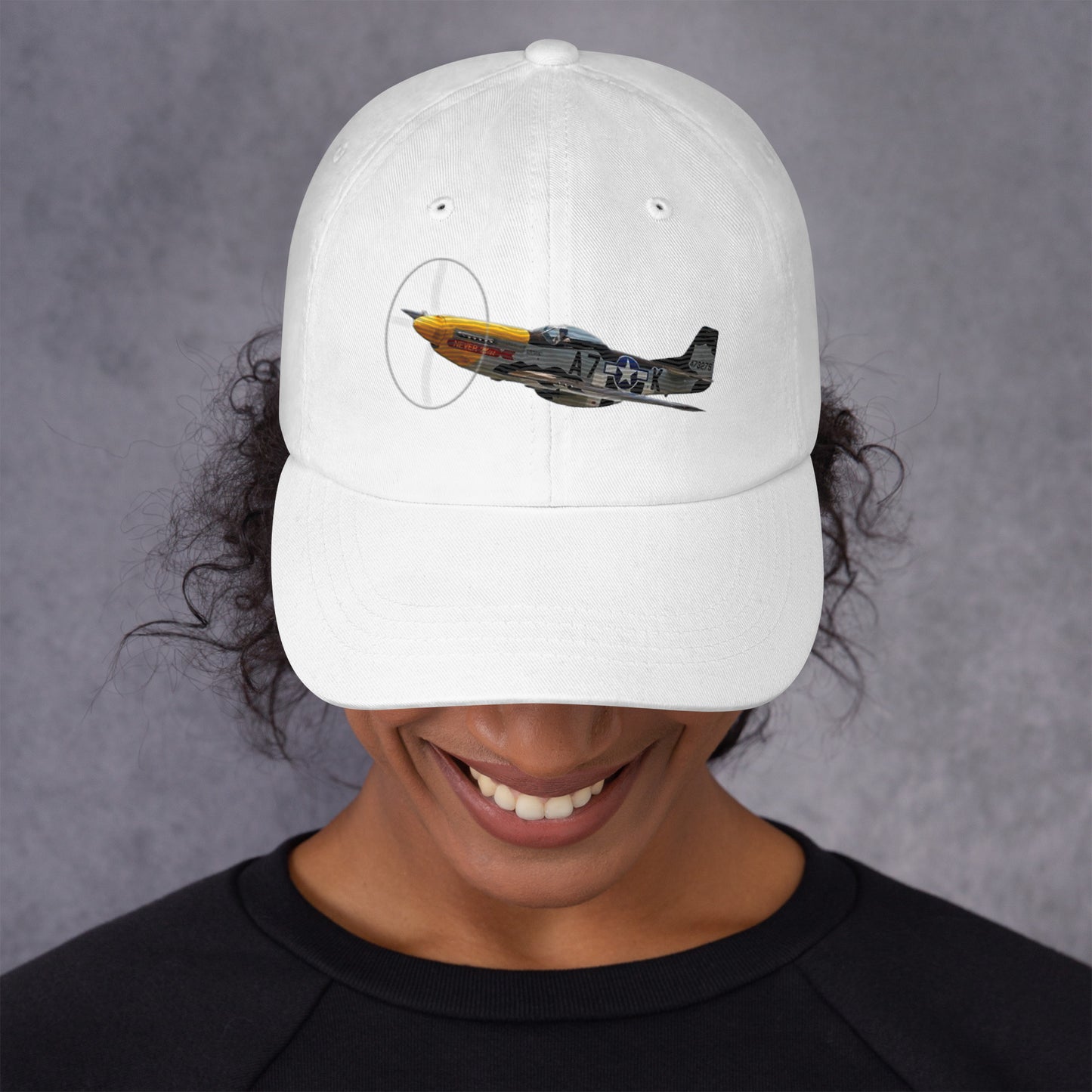 P-51 WW2 warbird airplane fighter dad hat mighty shirt