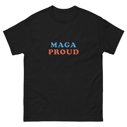 MAGA PROUD Unisex cotton classic T-Shirt MIghtyShirt political