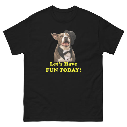dog rescue party unisex t-shirt cotton by Mighty Shirt