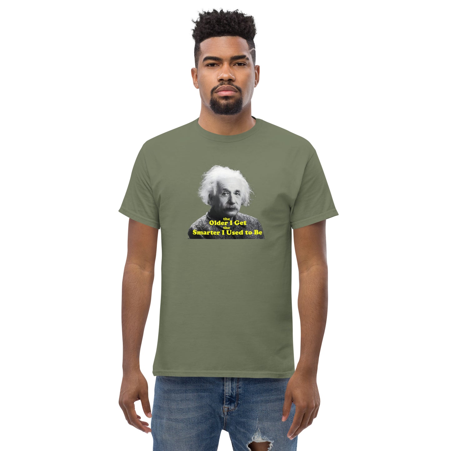 "The Older I Get" 100% Cotton Unisex Classic Tee by Mighty Shirt