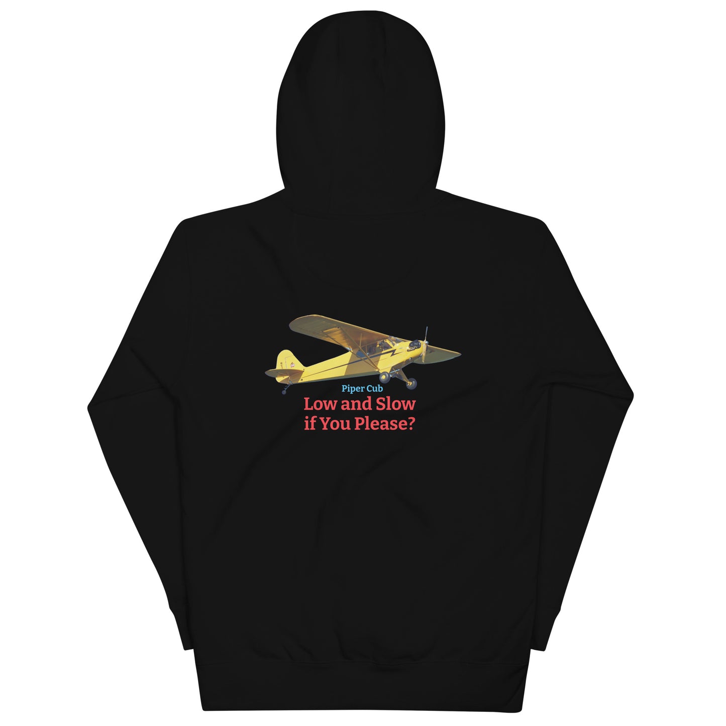 Piper Cub airplane MightyShirt unisex Hoodie America WW2