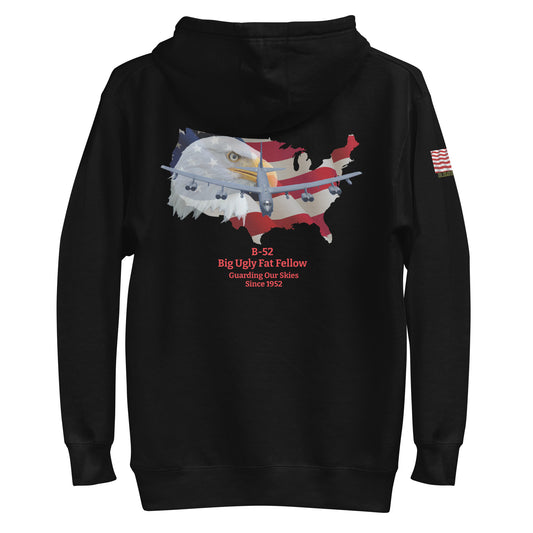 B-52 bomber airplane hoodie MightyShirt 1952 unisex hoodie