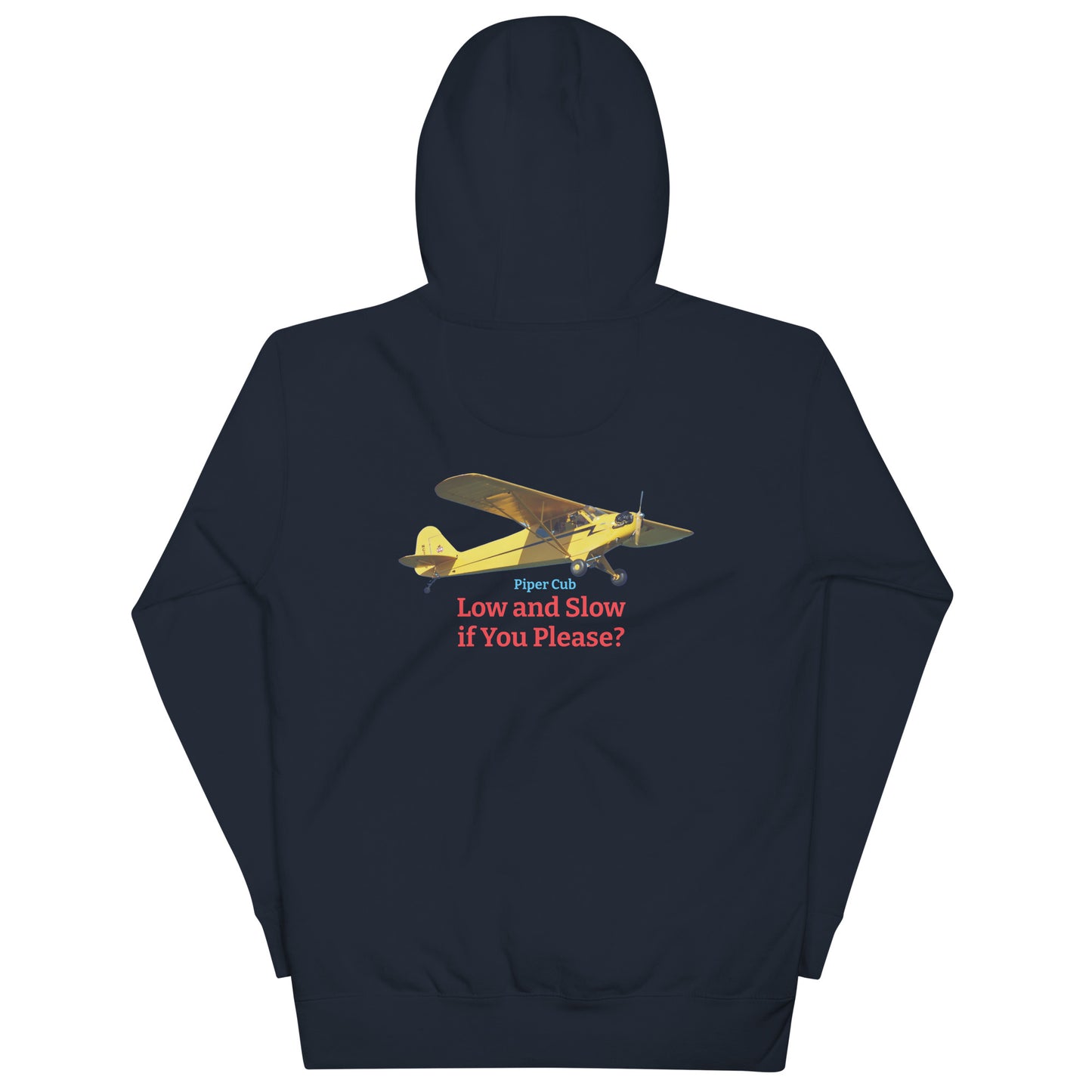 Piper Cub airplane MightyShirt unisex Hoodie America WW2