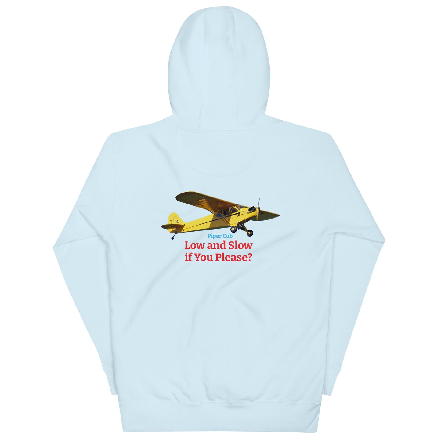 Piper Cub airplane MightyShirt unisex Hoodie America WW2