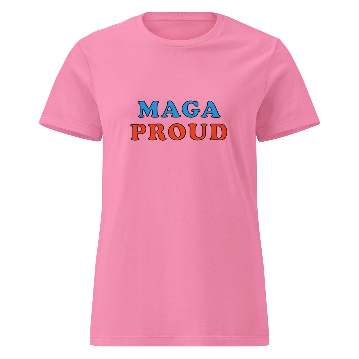 MAGA PROUD cotton women's premium T-Shirt MightyShirt political