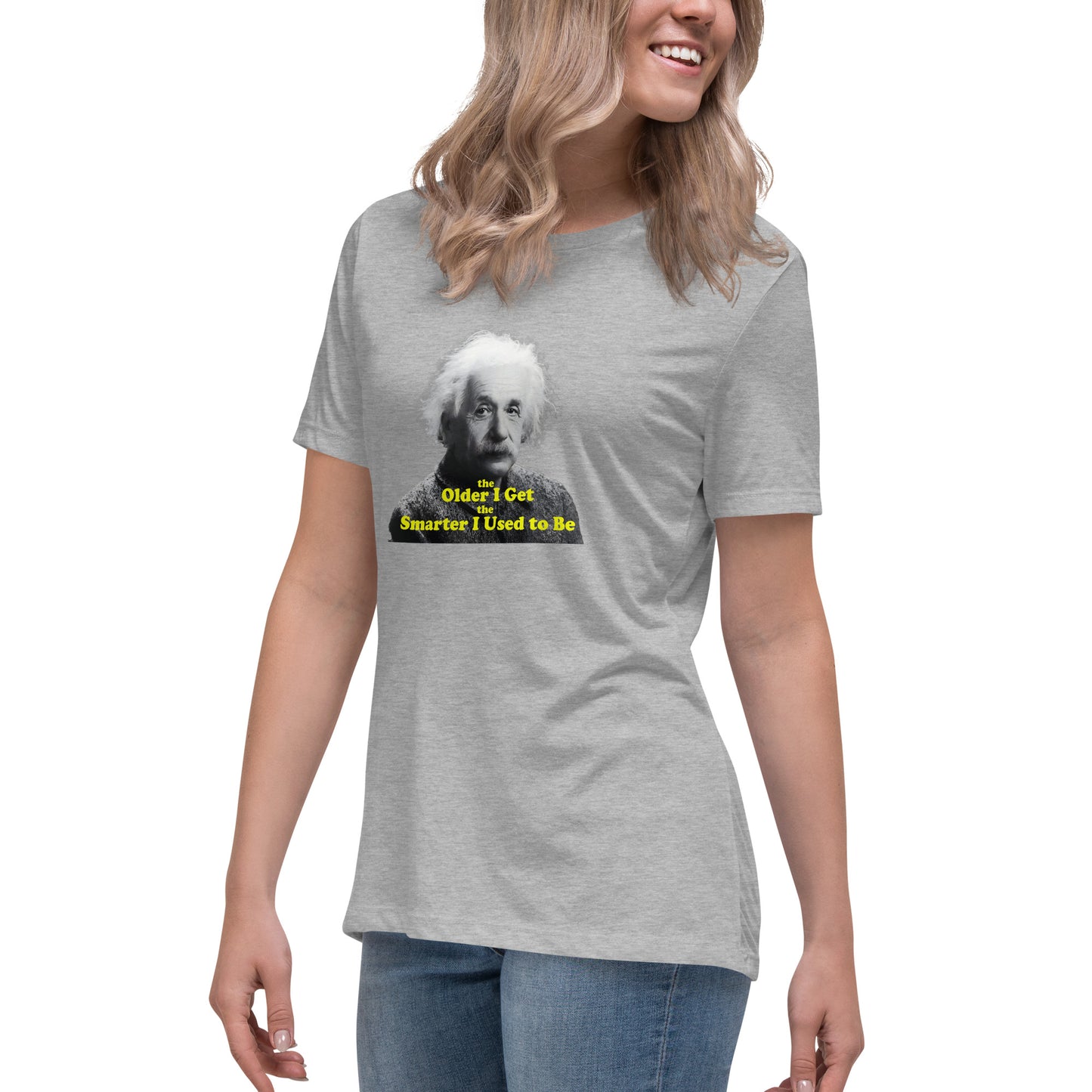 "The Older I Get" 100% Funny Cotton Women's Tee by Mighty Shirt