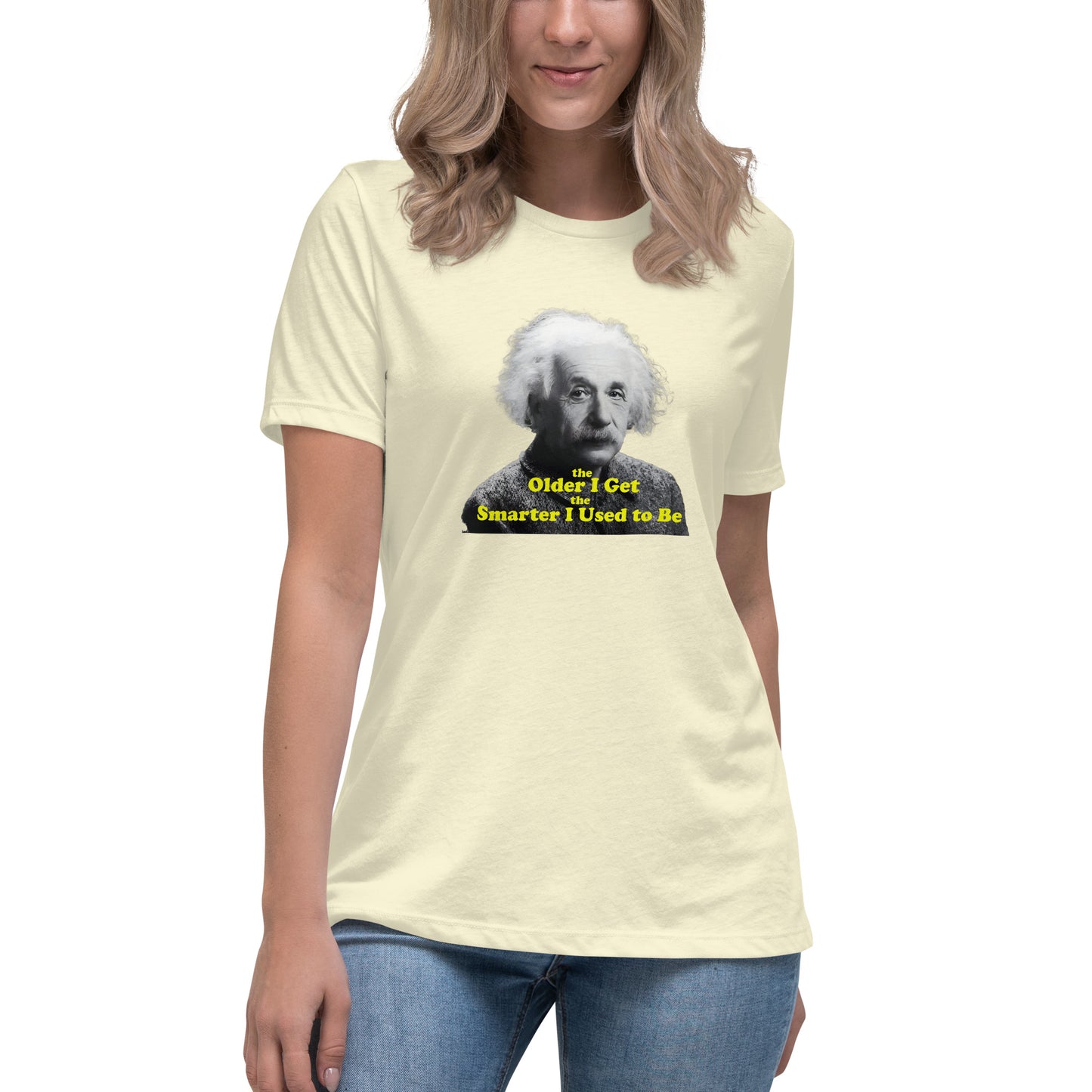 "The Older I Get" 100% Funny Cotton Women's Tee by Mighty Shirt
