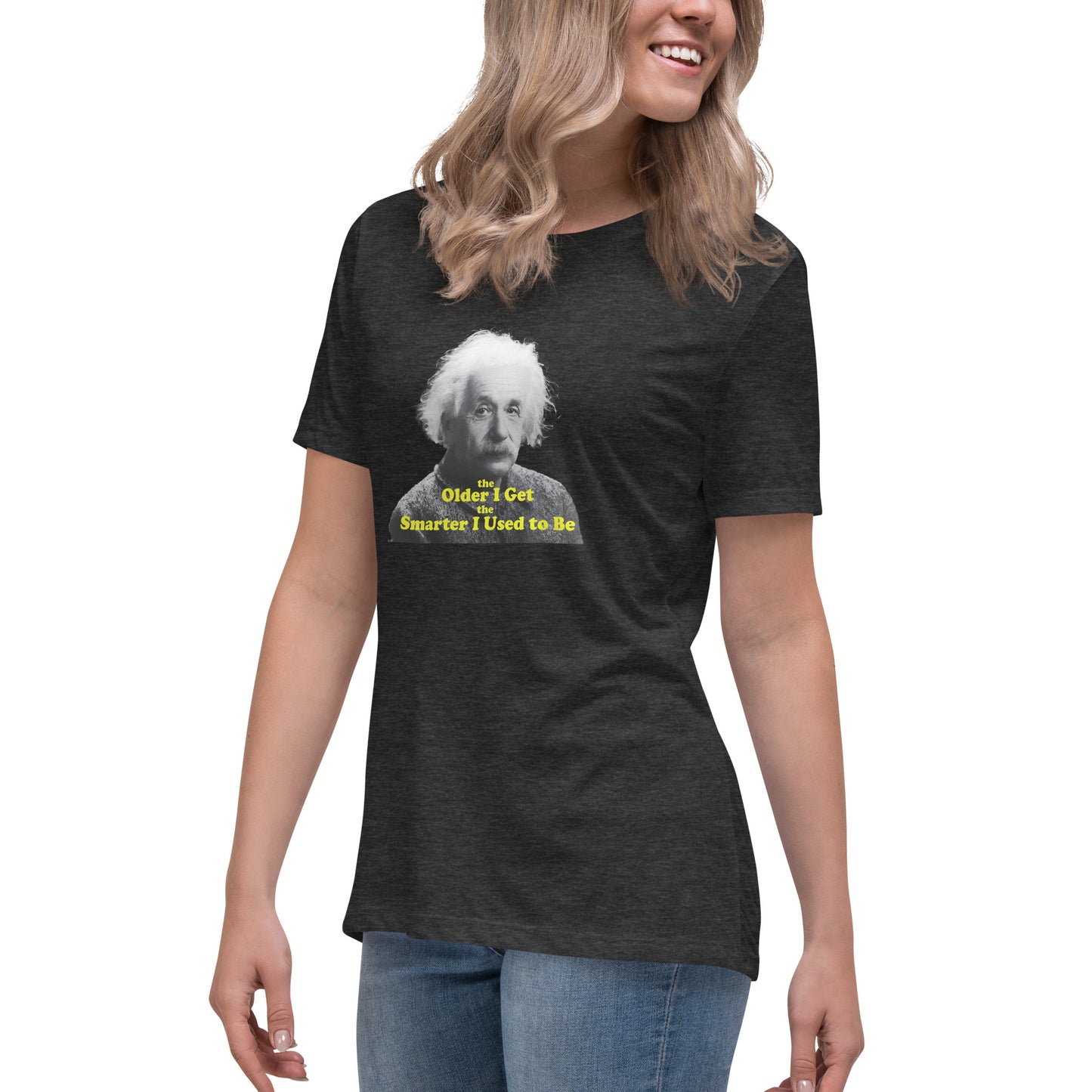 "The Older I Get" 100% Funny Cotton Women's Tee by Mighty Shirt