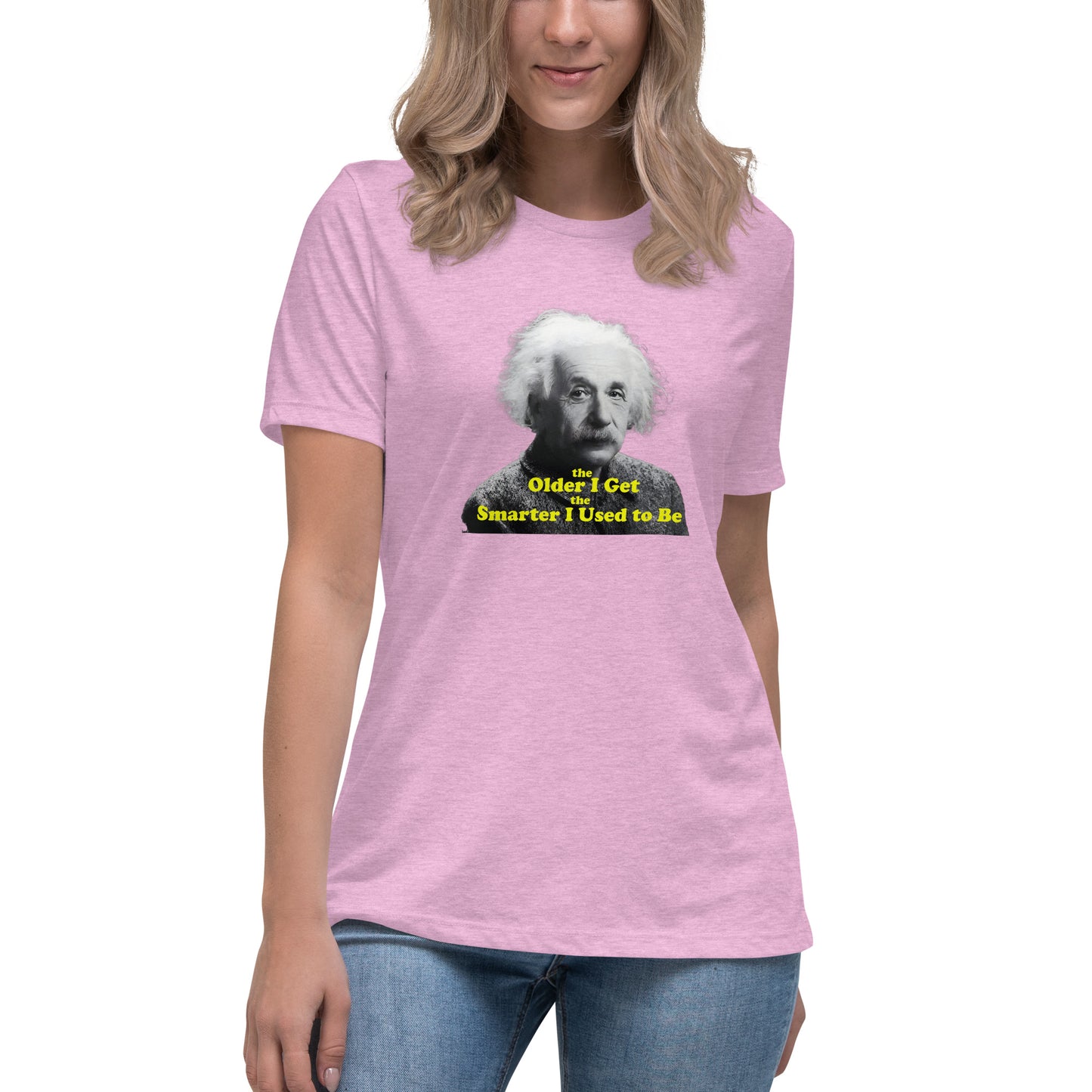 "The Older I Get" 100% Funny Cotton Women's Tee by Mighty Shirt