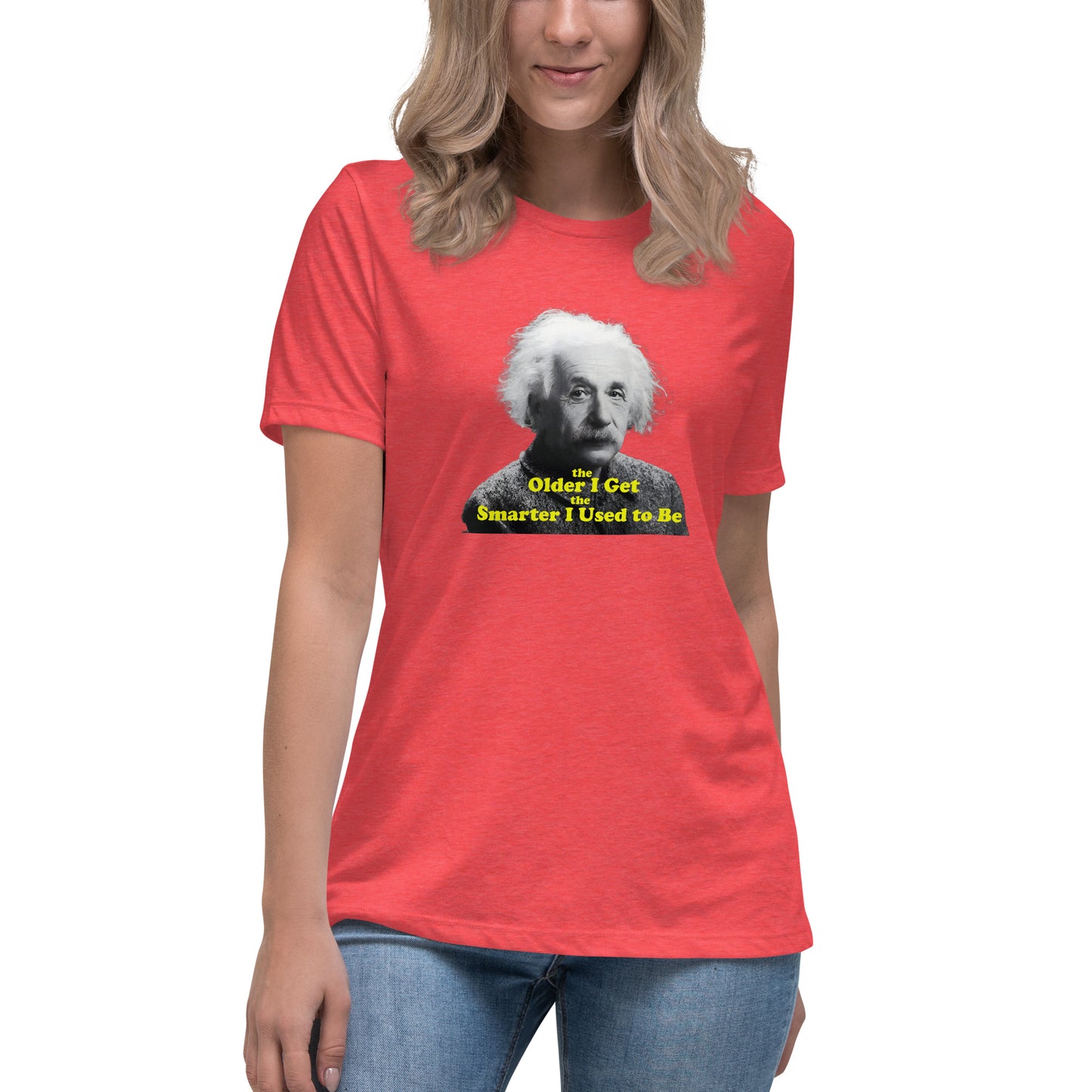 "The Older I Get" 100% Funny Cotton Women's Tee by Mighty Shirt