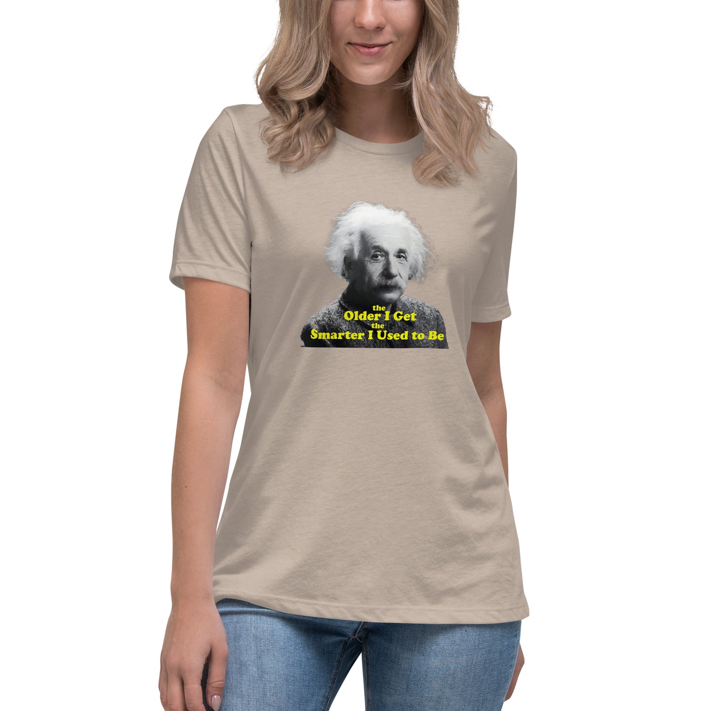"The Older I Get" 100% Funny Cotton Women's Tee by Mighty Shirt