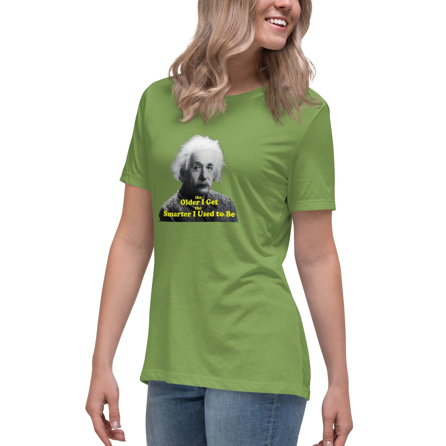 "The Older I Get" 100% Funny Cotton Women's Tee by Mighty Shirt