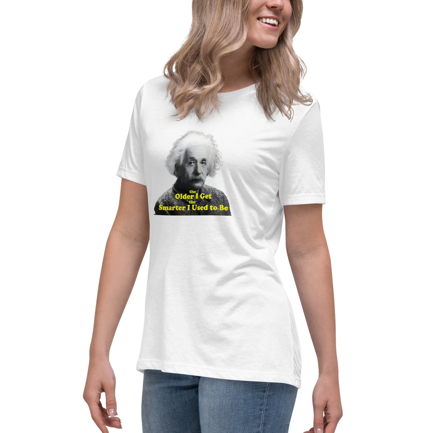"The Older I Get" 100% Funny Cotton Women's Tee by Mighty Shirt