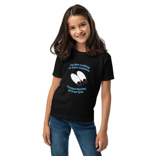 "I'm Not Looking at Your Answers" Funny Youth t-shirt by Mighty Shirt
