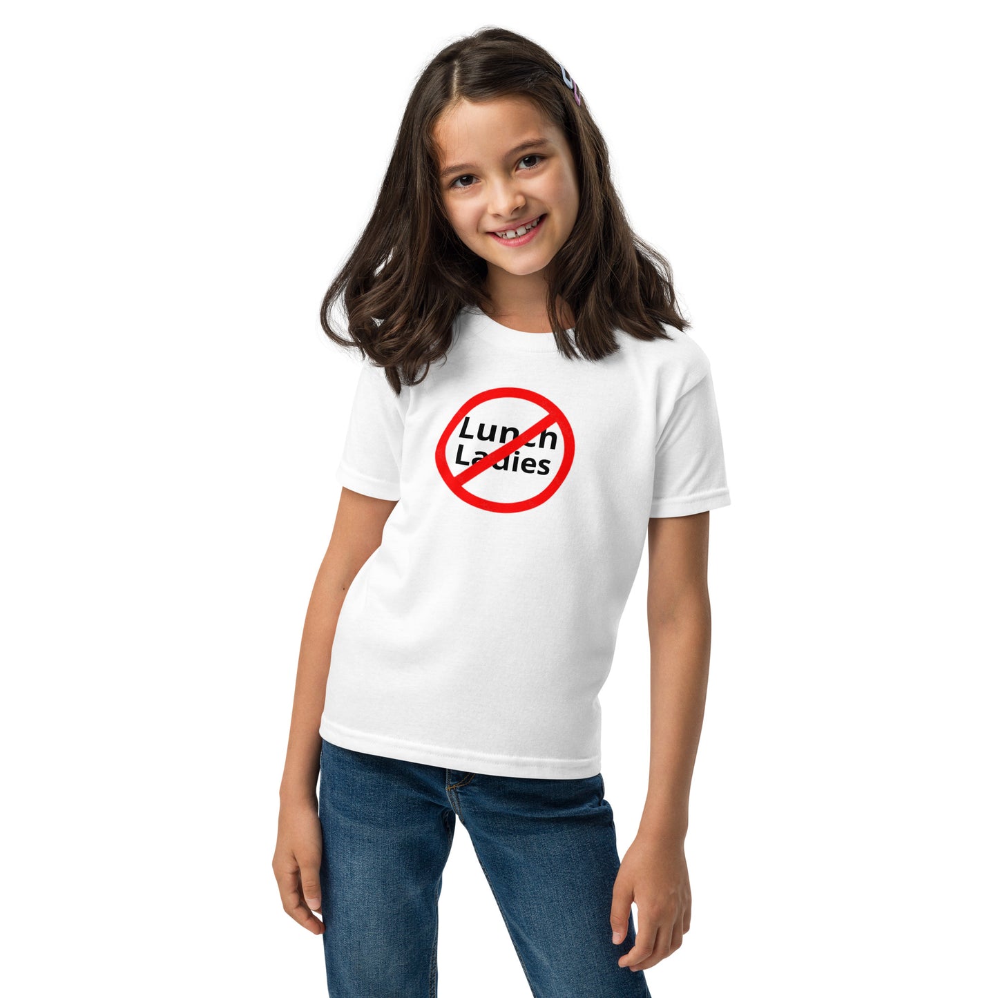 NO LUNCH LADIES with Limerick Youth t-shirt by Mighty Shirt
