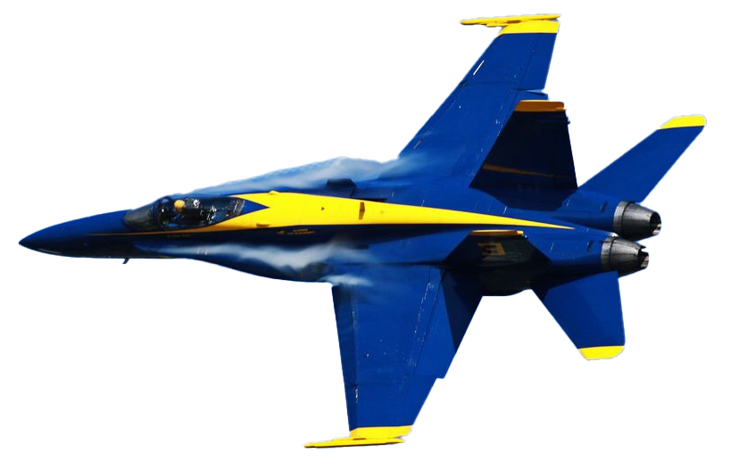 US NAVY Blue Angels FA-18 Hornet Jet Fighter