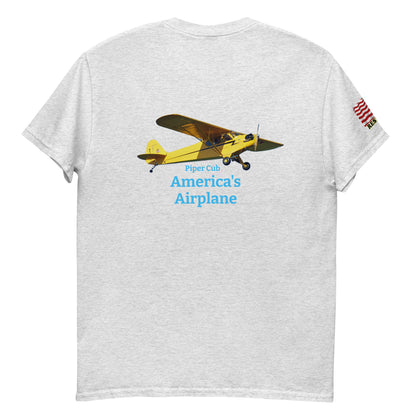 Piper Cub airplane cotton MightyShirt Unisex T-Shirt America 1952