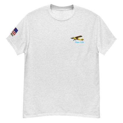Piper Cub airplane cotton MightyShirt Unisex T-Shirt America 1952