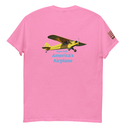 Piper Cub airplane cotton MightyShirt Unisex T-Shirt America 1952