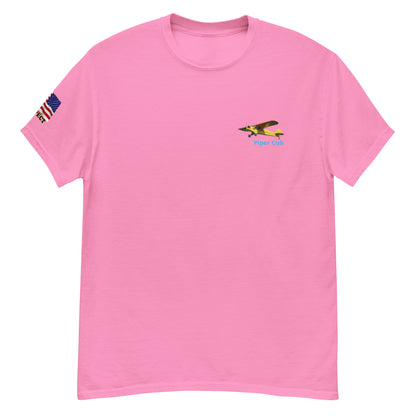 Piper Cub airplane cotton MightyShirt Unisex T-Shirt America 1952