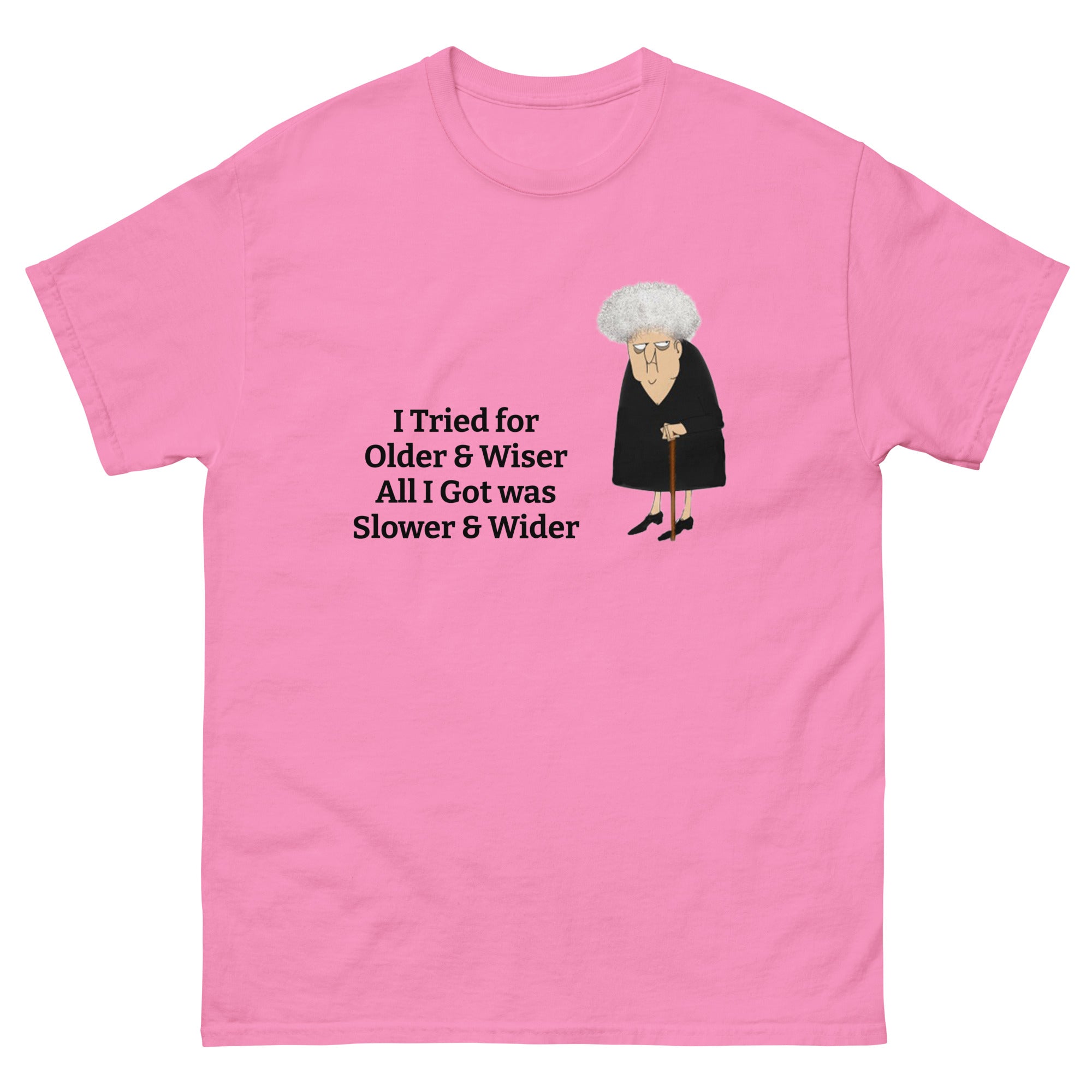 Old Grandma cotton T-Shirt by Mighty Shirt