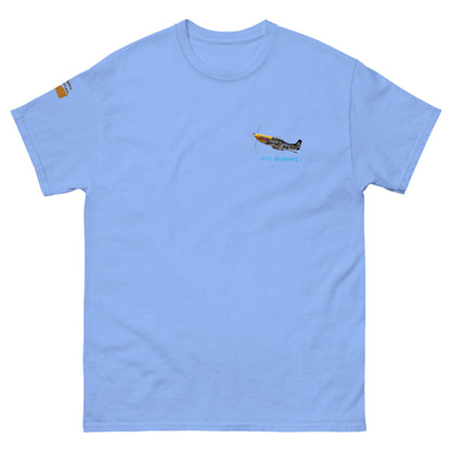 P-51 airplane WW2 unisex T-shirt cotton MightyShirt