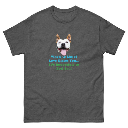 love dog shirts rescue Cotton Unisex classic premium T-Shirt MightyShirt