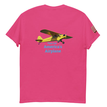 Piper Cub airplane cotton MightyShirt Unisex T-Shirt America 1952