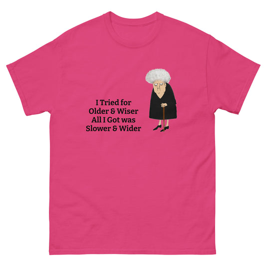 Old Grandma cotton T-Shirt by Mighty Shirt