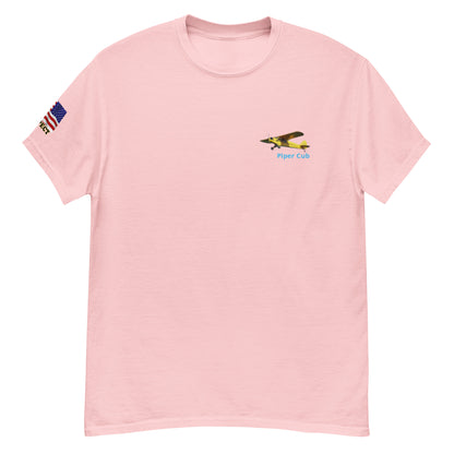 Piper Cub airplane cotton MightyShirt Unisex T-Shirt America 1952