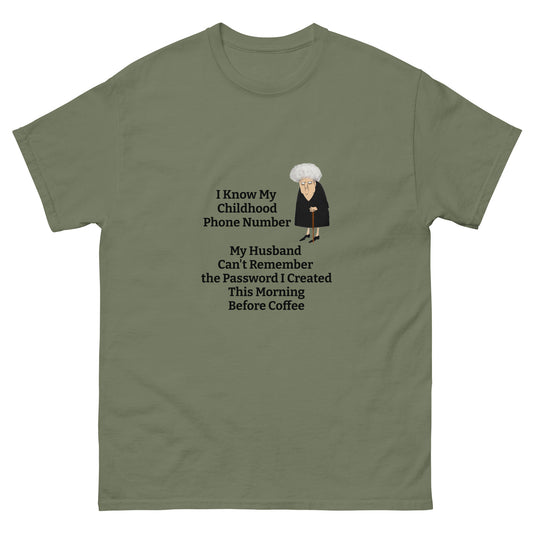 Baby Boomer Grandma cotton T-Shirt Mighty Shirt