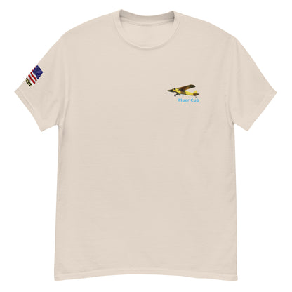 Piper Cub airplane cotton MightyShirt Unisex T-Shirt America 1952