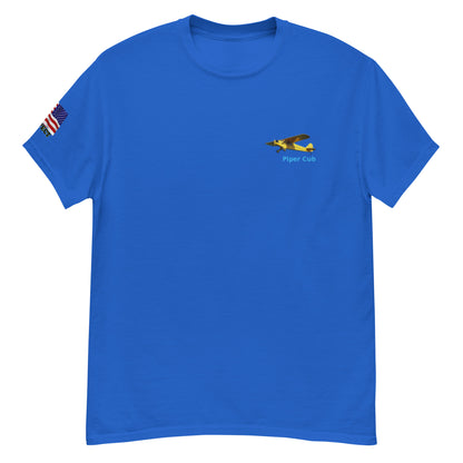 Piper Cub airplane cotton MightyShirt Unisex T-Shirt America 1952