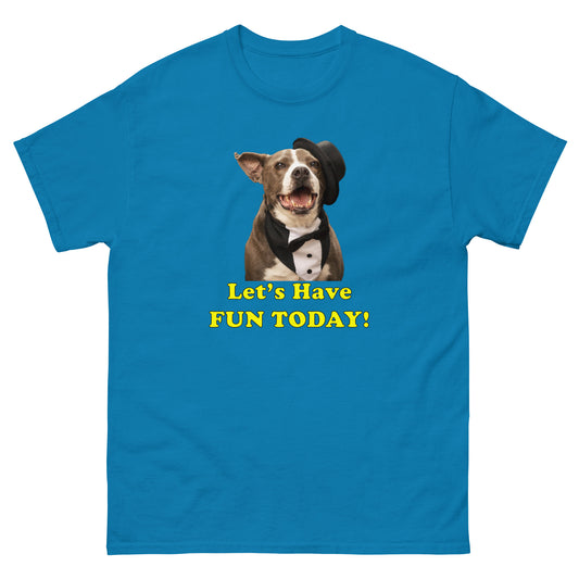 dog rescue party unisex t-shirt cotton by Mighty Shirt
