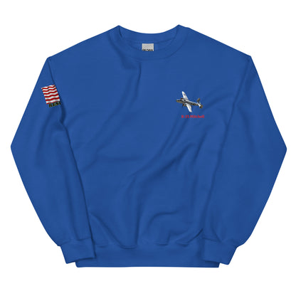 B-25 bomber airplane WW2  unisex sweatshirt MightyShirt cotton