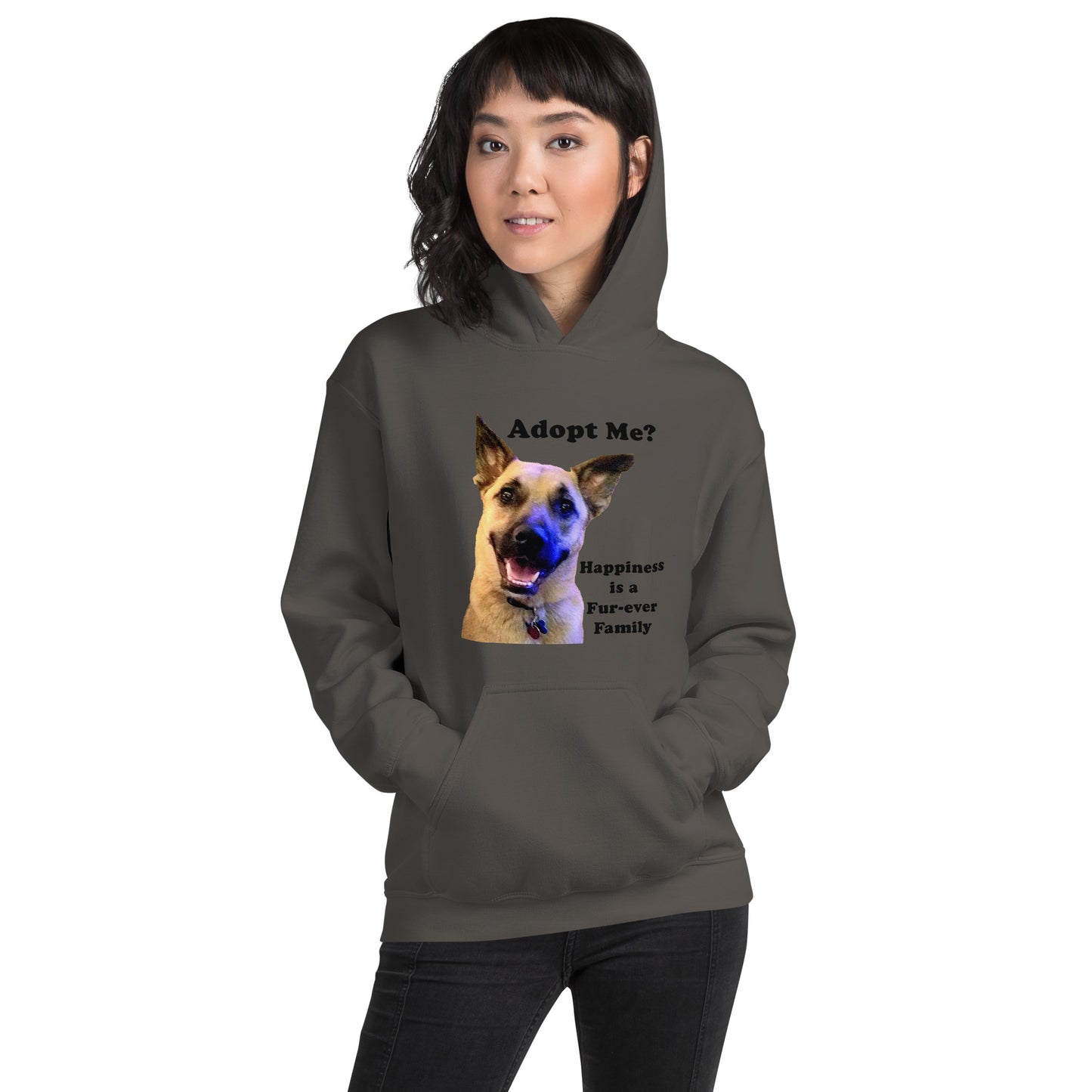 adopt rescue dog premium Unisex Hoodie MightyShirt