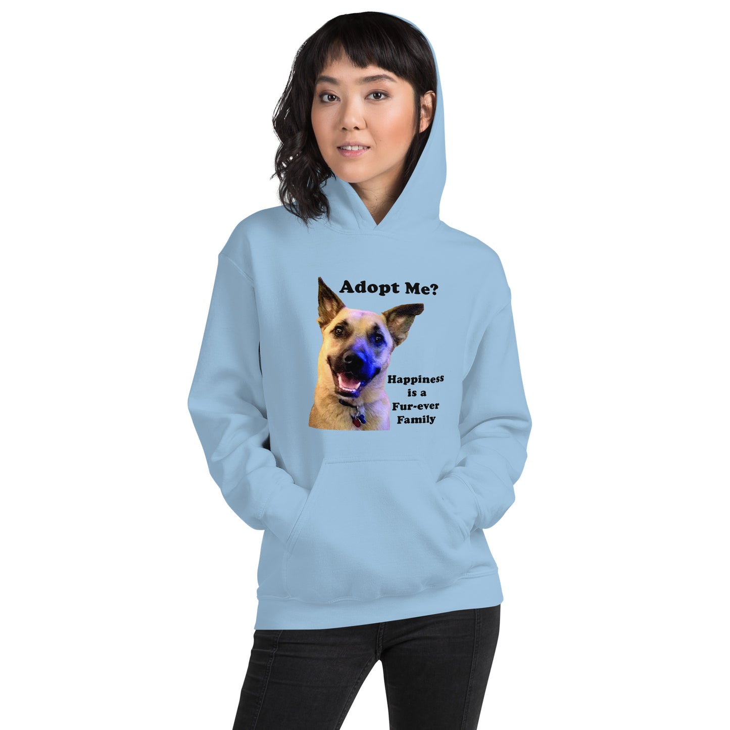 adopt rescue dog premium Unisex Hoodie MightyShirt