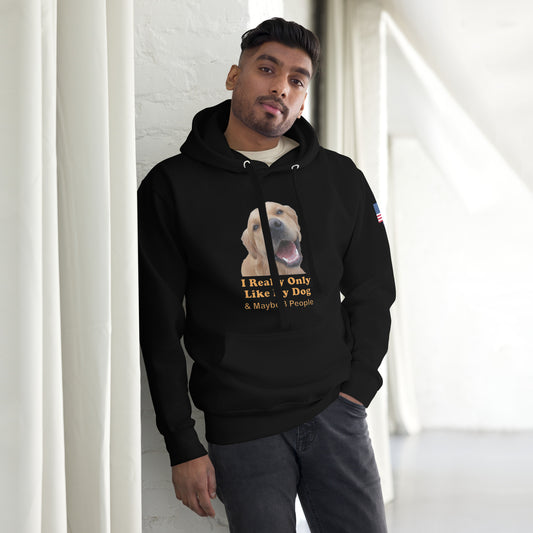adopt dog rescue Unisex Premium Hoodie Mighty Shirt love
