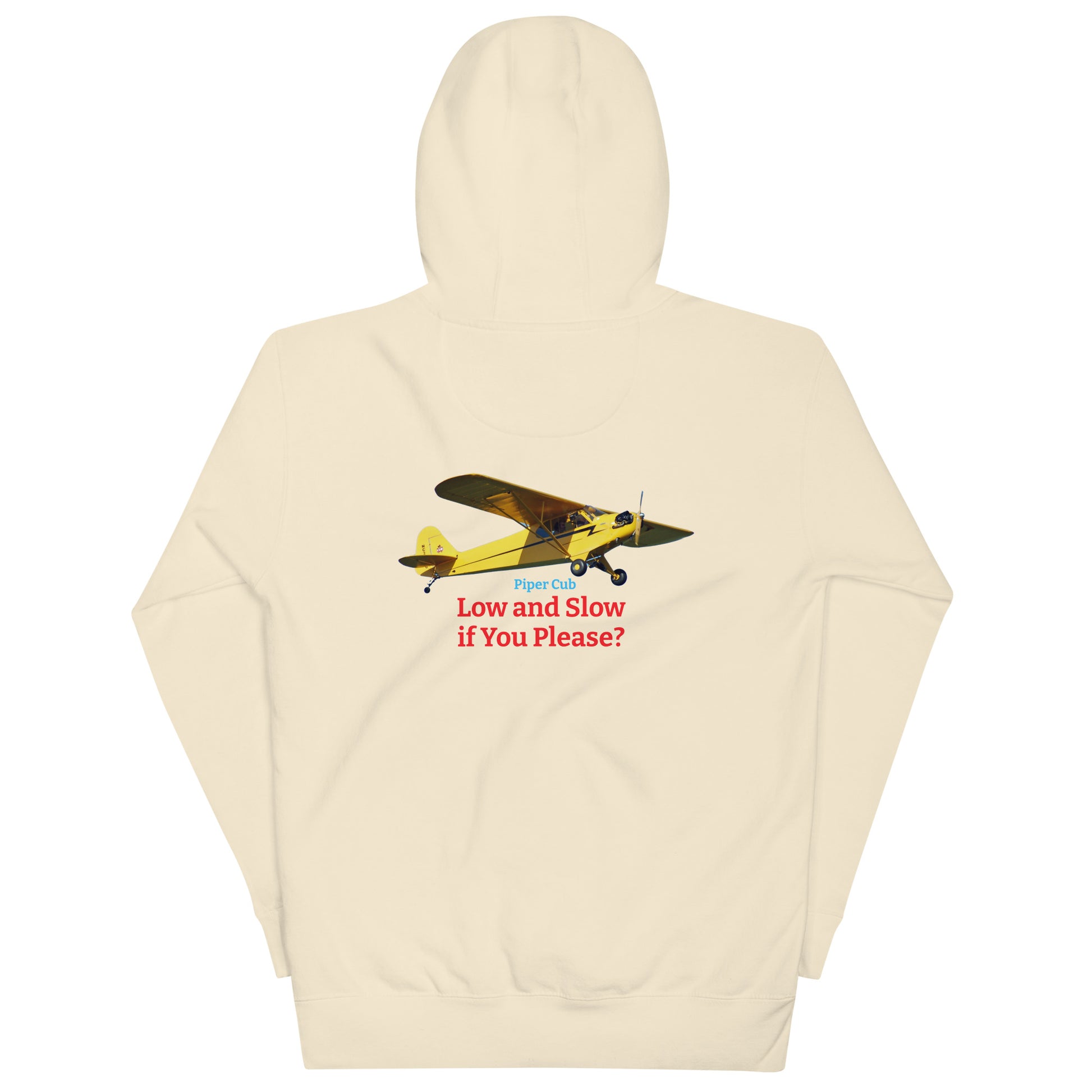 Piper Cub airplane MightyShirt unisex Hoodie America WW2