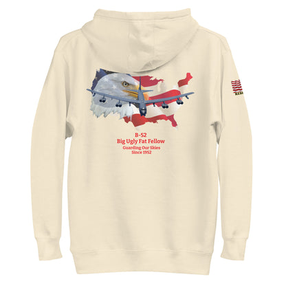 B-52 bomber airplane hoodie MightyShirt 1952 unisex hoodie
