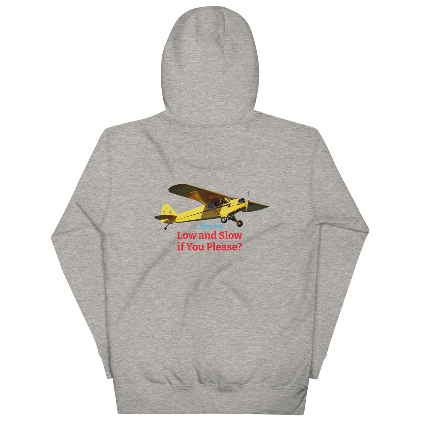 Piper Cub airplane MightyShirt unisex Hoodie America WW2