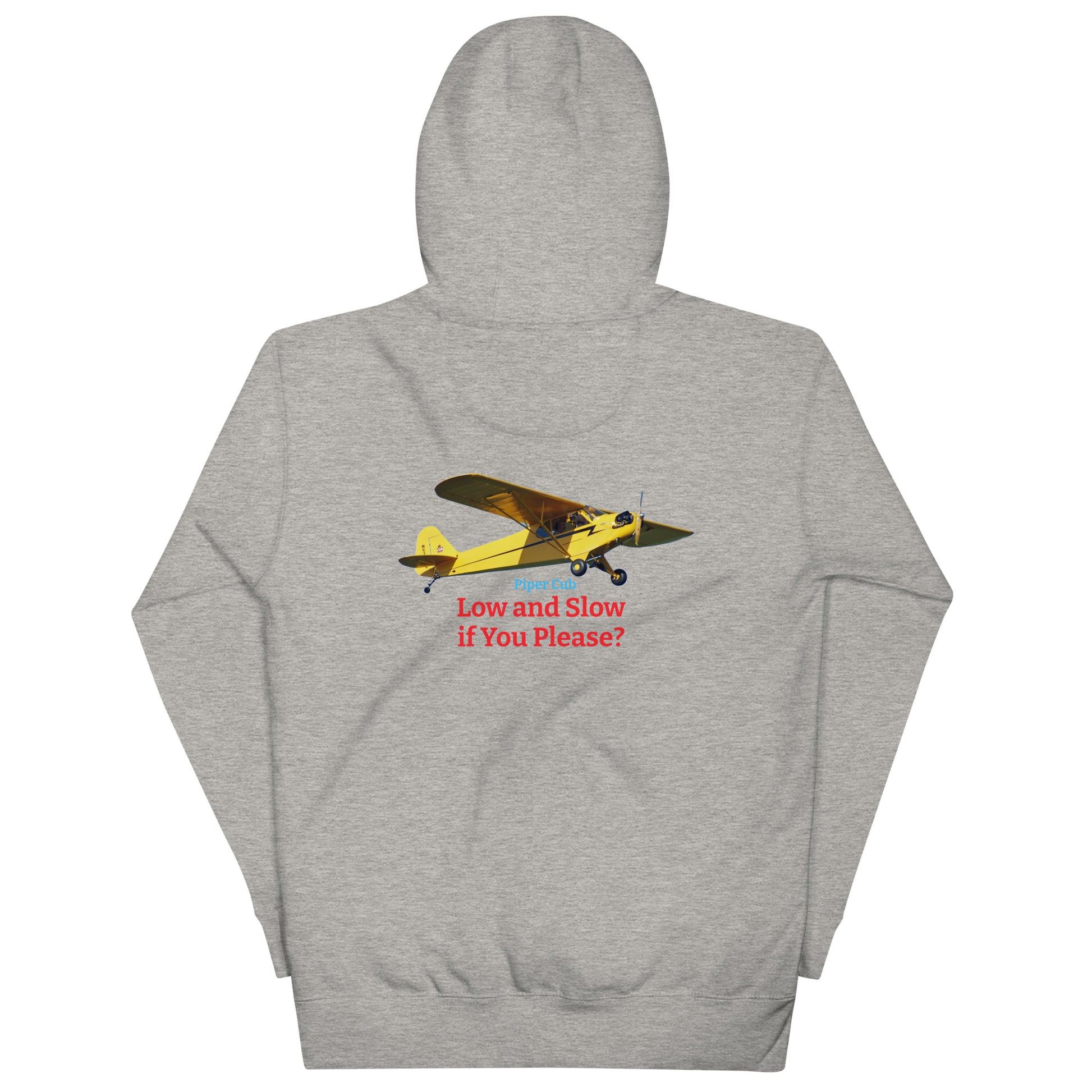 Piper Cub airplane MightyShirt unisex Hoodie America WW2