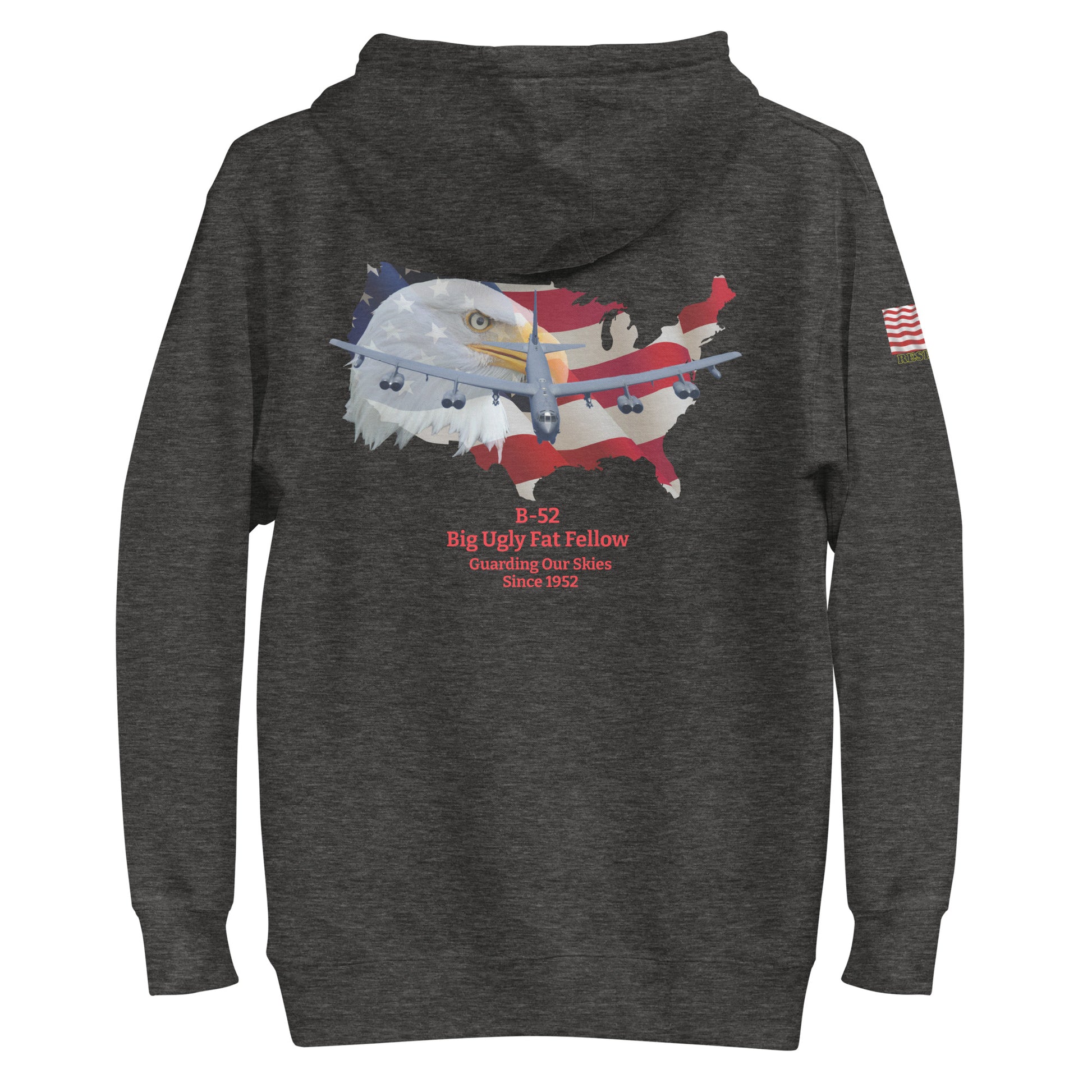 B-52 bomber airplane hoodie MightyShirt 1952 unisex hoodie