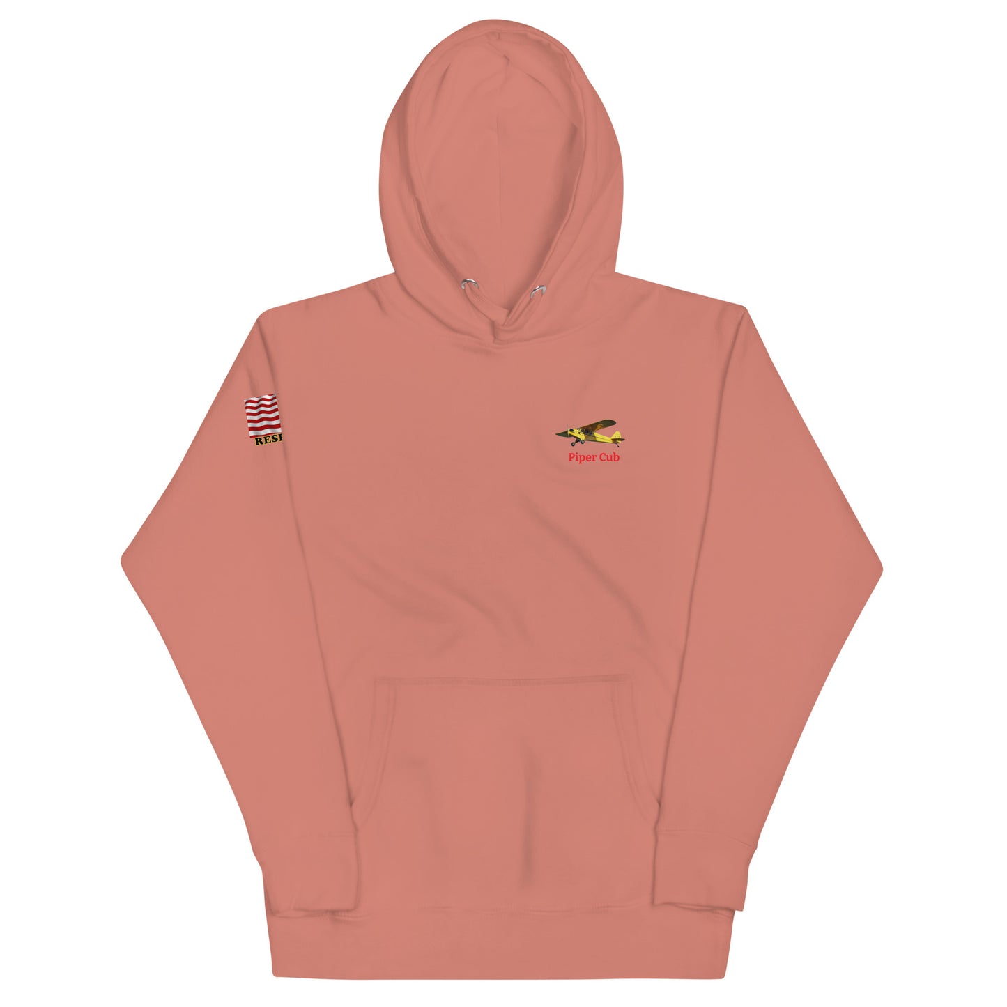 Piper Cub airplane MightyShirt unisex Hoodie America WW2