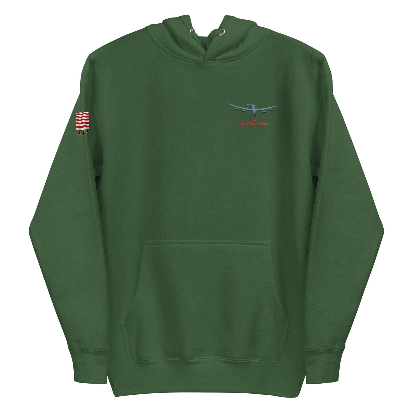 B-52 bomber airplane hoodie MightyShirt 1952 unisex hoodie
