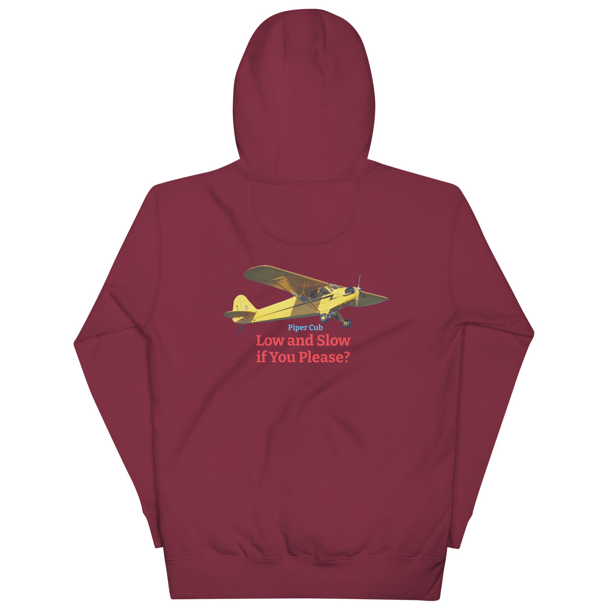 Piper Cub airplane MightyShirt unisex Hoodie America WW2
