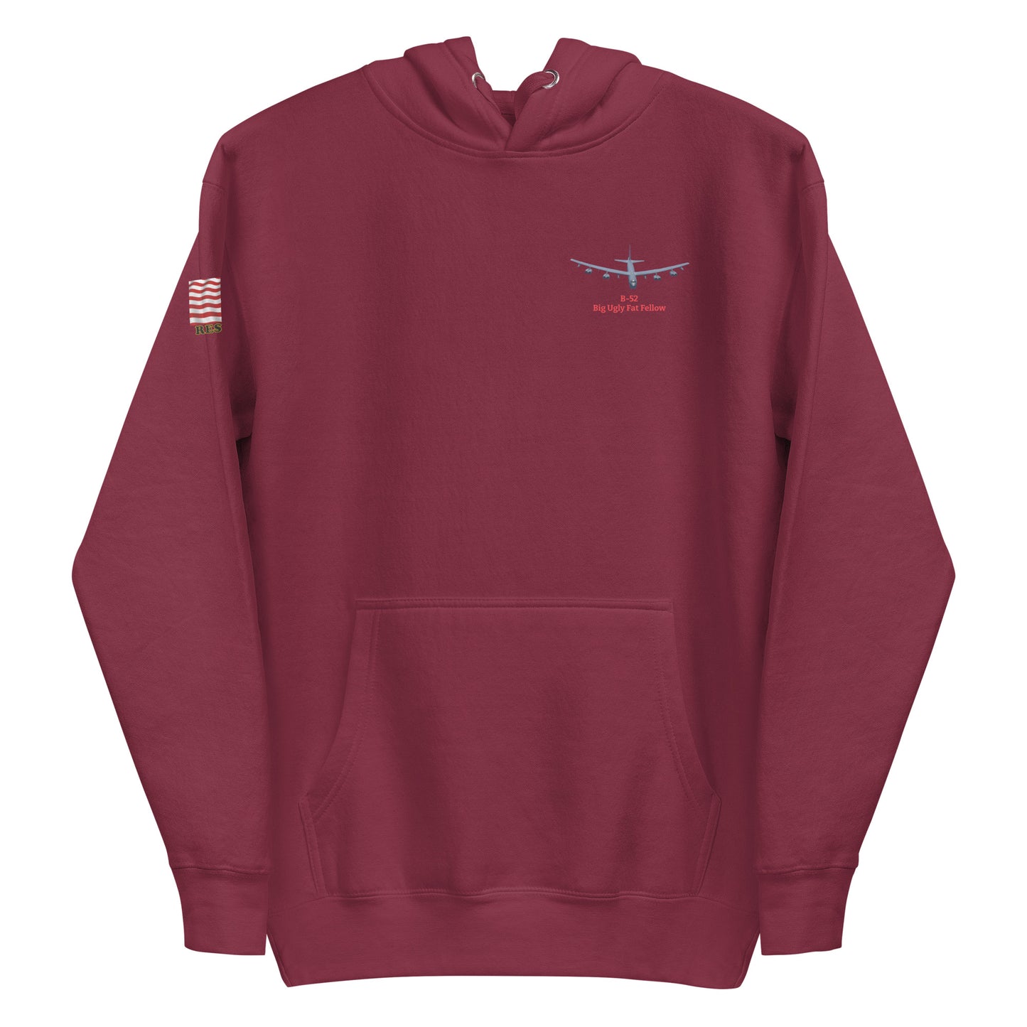 B-52 bomber airplane hoodie MightyShirt 1952 unisex hoodie