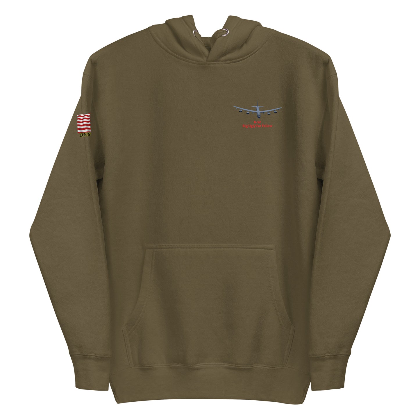 B-52 bomber airplane hoodie MightyShirt 1952 unisex hoodie
