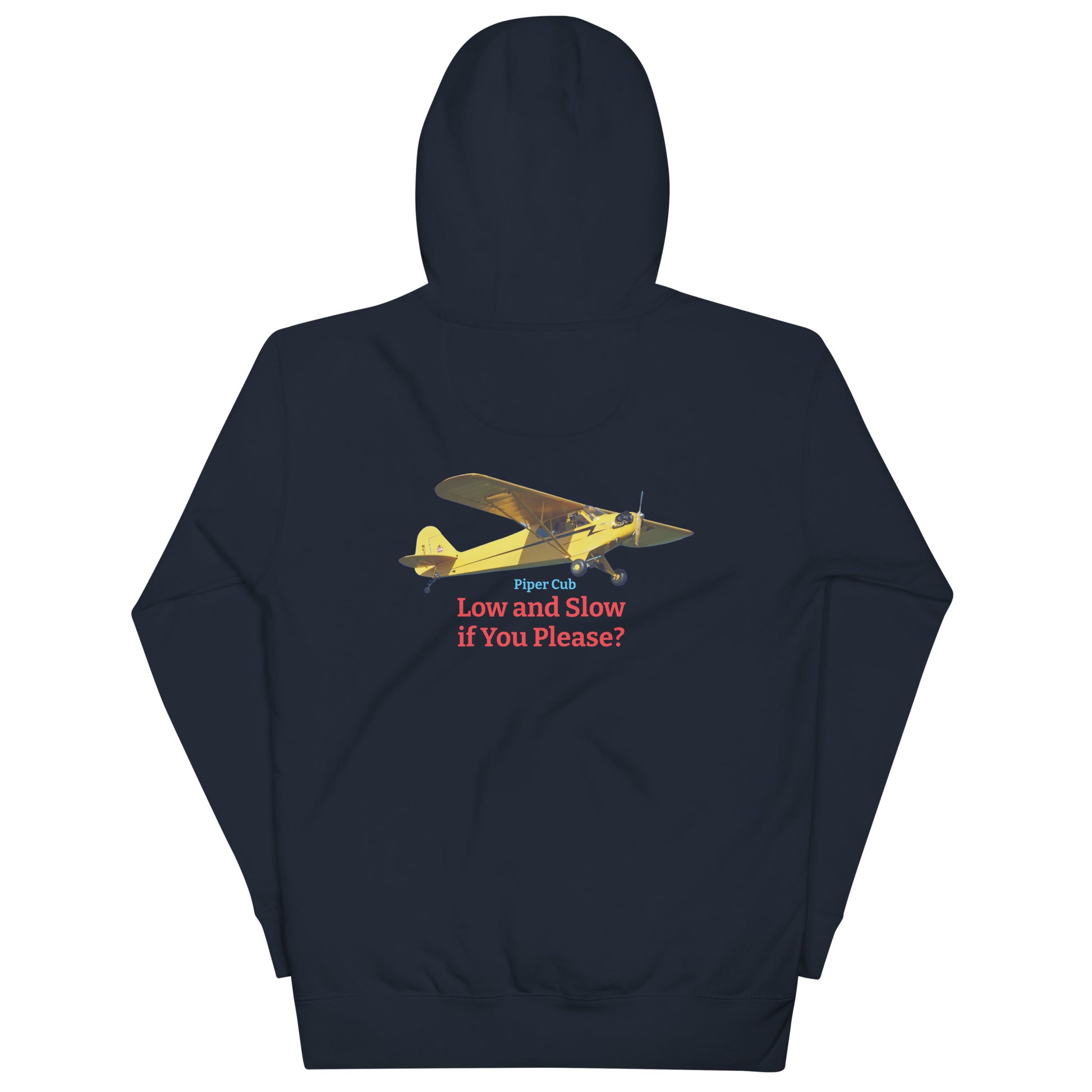 Piper Cub airplane MightyShirt unisex Hoodie America WW2